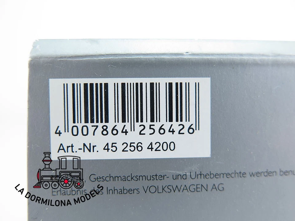 VR1498 H0 1:87 SCHUCO 45 256 4200 Volkswagen T1 Kasten - OVP c92 - Imagen 4 de 4