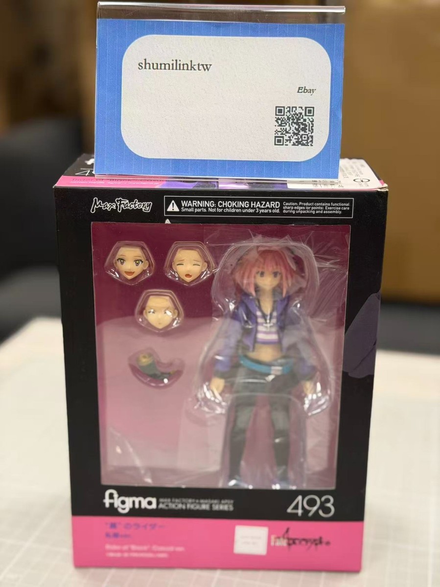 NEW Figma 493 Fate/Apocrypha Rider of Black Astolfo Casual Figure