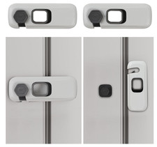 2Pack Child Proof Refrigerator Lock,Fridge Locks for Kids with Sticky 2 Pack