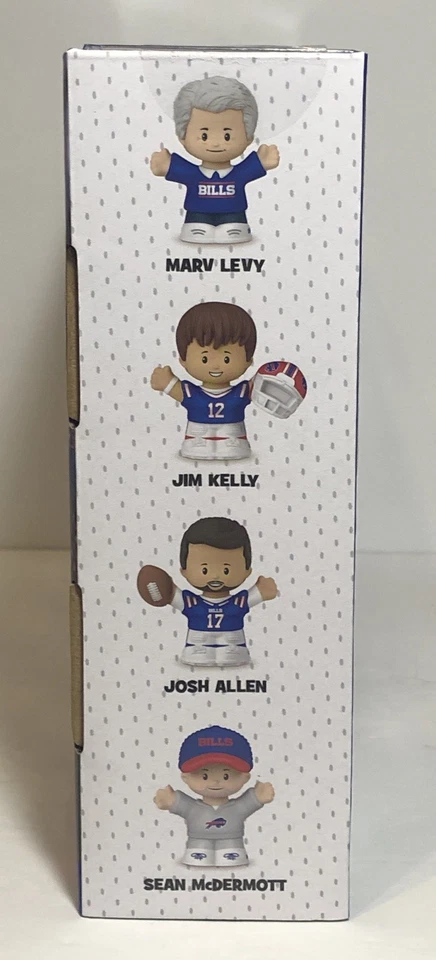 Fisher-Price Little People Buffalo Bills Kelly/Allen/Levy/McDermott 2025 NUEVO Foto 4 de 4