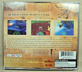 Spider (Sony PS1) + manual + Reg card , Tested, Free S/H