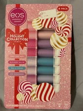 EOS Limited Edition Holiday Lip Balm Hard to Find Collection NEW!