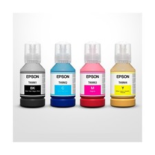 Epson T49M Genuine Dye-Sublimation Ink Bottles Complete 140ml Refill Set
