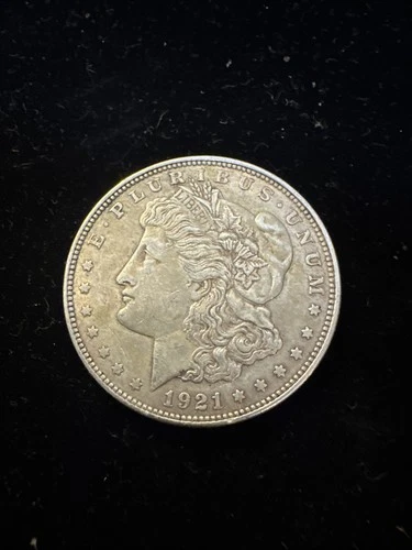 1921 Philadelphia $1 Morgan 90% Silver Dollar Good Condition Uncertified