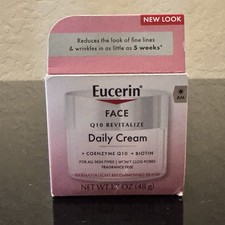 Eucerin Face Q10 Revitalize Anti-Wrinkle Daily Cream 1.7oz New In Box