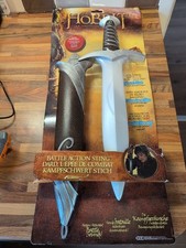 RARE THE HOBBIT BATTLE ACTION STING SWORD-LIGHTS & SOUND- COSPLAY- UNUSED