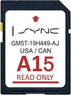 Navigation sd Card Fits Ford Lincoln USA Canada- 2025 New Map Updated A15