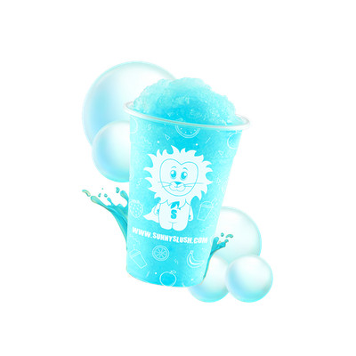 SunnySlush  - 5 Liter Slush Sirup Konzentrat - Bubblegum - Slush-Eis