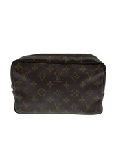 LOUIS VUITTON Truce Toilet 23 Monogram Canvas PVC BRW From Japan