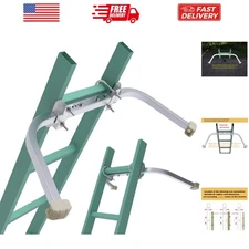 Ladder Stabilizer,Heavy Duty Aluminum Extended Ladder Accessory for Roof Gutt...