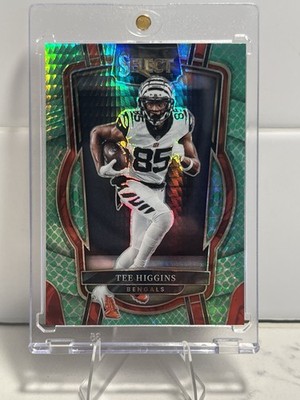 2022 Select Football Tee Higgins No. 280 Dragon Scale Prizm #/89 Bengals SP