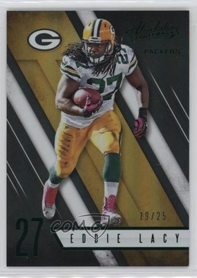 2016 Panini Absolute Spectrum Green /25 Eddie Lacy #68 v9t