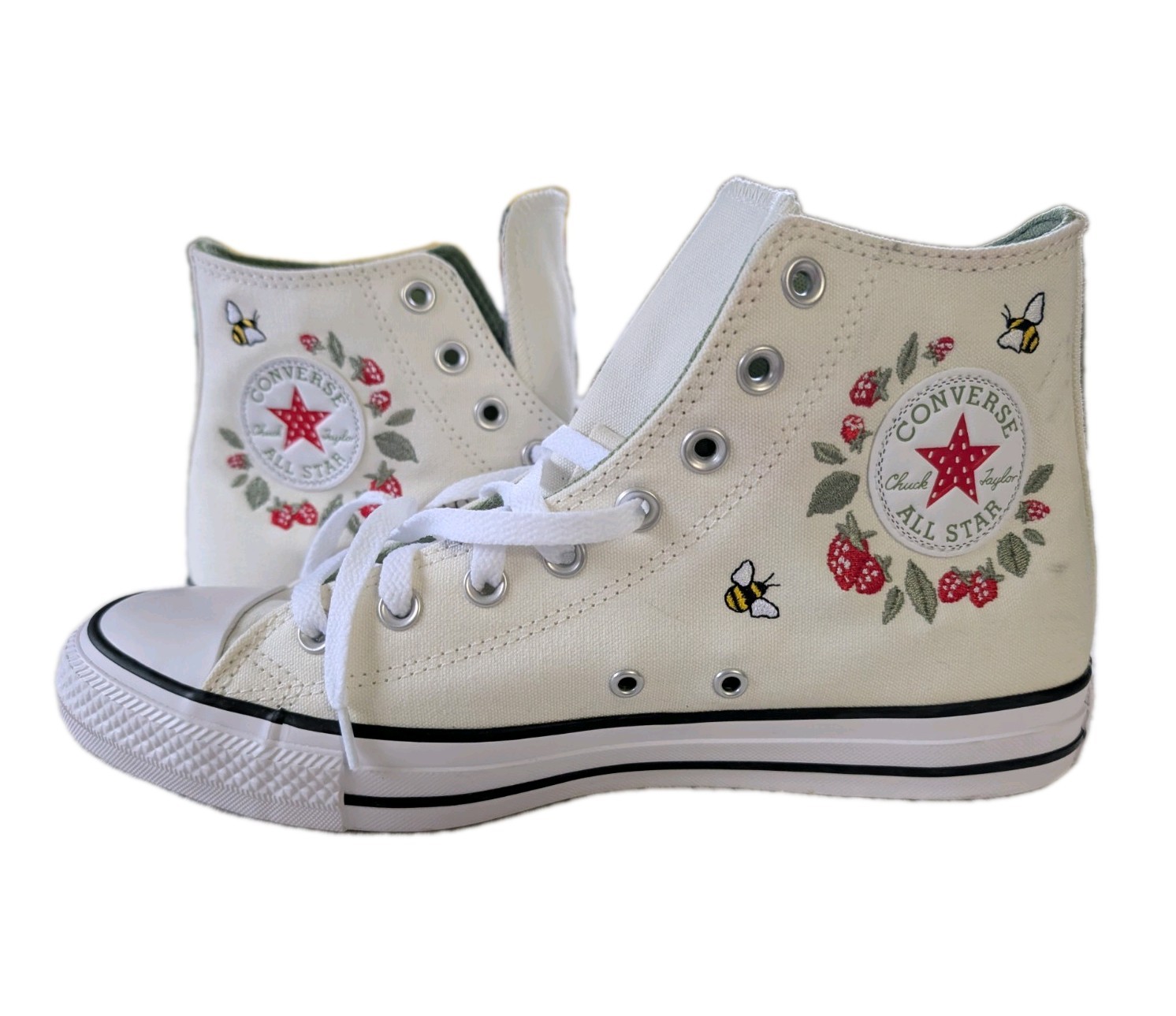 Converse Chuck Taylor All Star Hi Berries And Bees | Size 9M 11WO