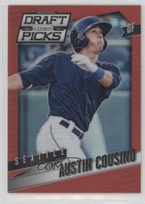 2014 Panini Prizm Perennial Draft Picks Red Prizm 64/100 Austin Cousino #29 1s8