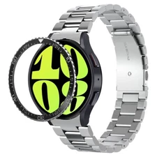 For Galaxy Watch 6 44mm | Spigen Bezel Tune Adhesive Protective Cover