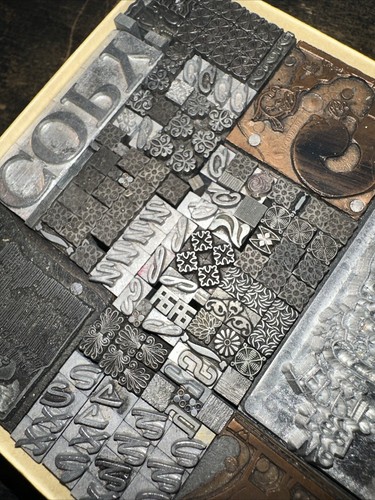 Printing Blocks Ornamentals Borders Dingbats. Beautiful Variety!! #IE - Picture 13 of 17