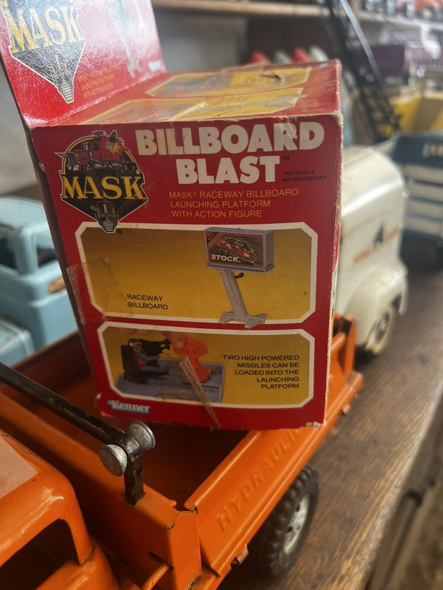 Vintage Kenner M.a.s.k Billboard Blast complete with box and manual