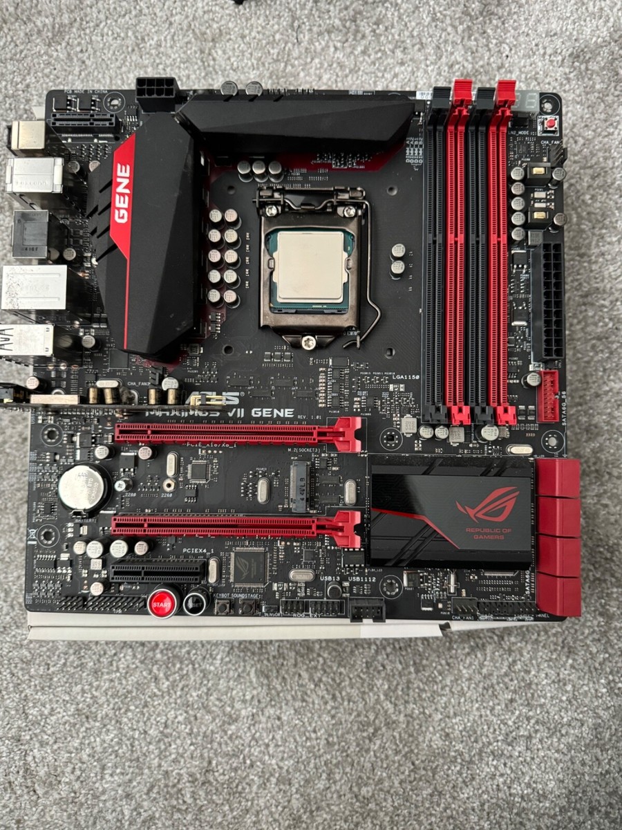 ASUS Maximus VII Gene Motherboard Socket LGA 1150 Intel Z97 DDR3