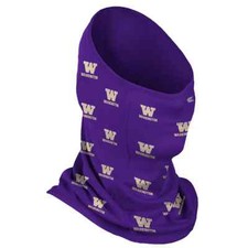 Washington Huskies Adult Multi-Functional SPF 50 Repeat Logo Neck Gaiter