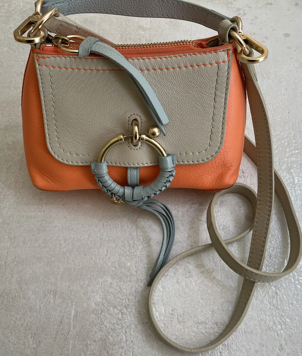 See By Chloe Shoulder Bag/purse Orange, Blue, White