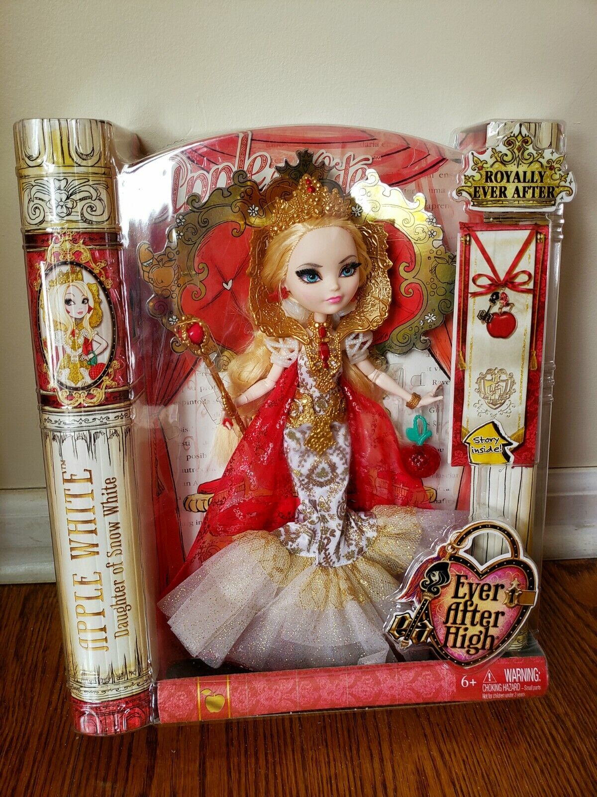 Boneca Ever After High - Princesas Valentes - Apple White Mattel