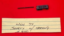 Winchester 74 .22LR Safety With Spring OEM Part Vintage Parts # 840 22