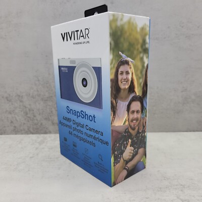 VIVITAR SnapShot 44MP Digital Camera with Micro SD 16GB (VECXX 85