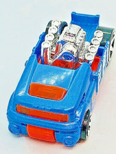 Hot Wheels CRATE RACER 2015 DHP24 Blue Orange Rattle Roll Kids Toy Car Diecast