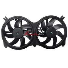 Radiator Cooling Fan w/ Control Module for 14-18 Pathfinder Infiniti QX60 3.5L