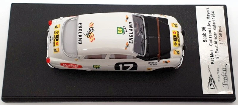 Coche modelo Trofeu escala 1/43 RR.ke03 - Saab 96 9th African Safari 1964 Foto 4 de 4