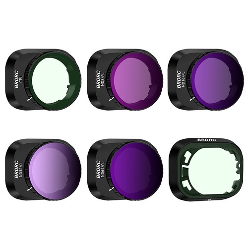 For Mini 4 Pro Lens Filters UV/CPL/ND8 PL/16 PL/32 PL/64 PL Set Filter Kit Drone - Picture 6 of 34