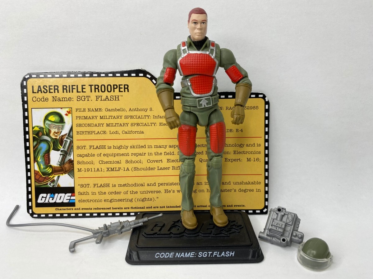 Joe 25th Anniversary FLASH v2 Loose Action Figure