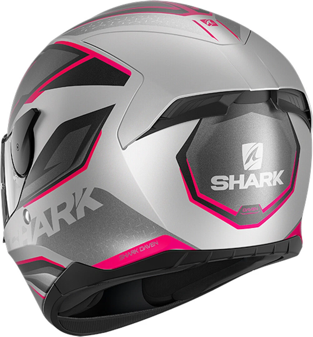 Casco integrale donna moto Shark D-SKWAL 2 DAVEN fucsia pink lady helmet  casque