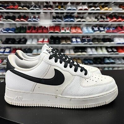 Nike Air Force 1 Low '07 White Black Pebbled Leather CT2302 Nike Air Force 1 Low '07 White Black Pebbled Leather CT2302
