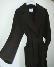 Vince Designer Coat Wool Blend Size S Uk 6 - 8 Rrp £765 Net-a- Porter