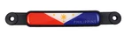 Philippine Philippines Flag Emblem Screw On Car License plate Decal  badge