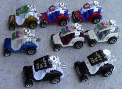 1999 Hot Wheels Tee d Off First Edition + MORE Lot os 8 MINT LOOSE