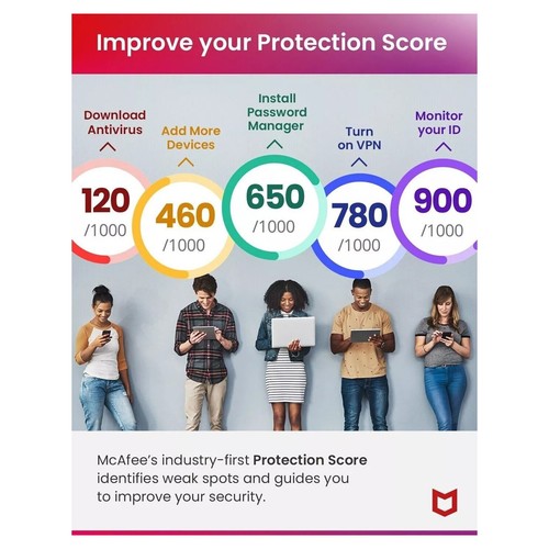 McAfee Mobile Security Plus VPN 2025 Antivirus 1 Device 1 Year (EMAIL) - Picture 5 of 6
