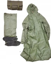 MASK NBC HAZMAT SUIT RADIATION CHEMICAL NUCLEAR PROTECTION SET