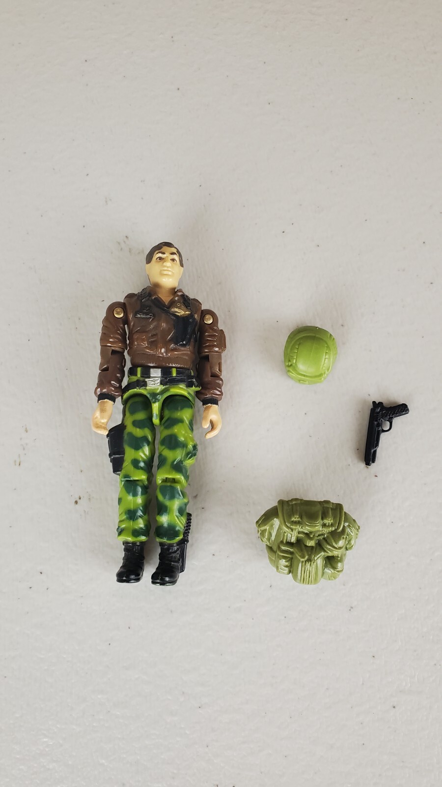 GI Joe ARAH General Hawk (V2, 1986) 100% complete action figure, no filecard