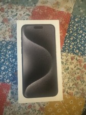 Apple iPhone 15 Pro Max Black Titanium 256GB - EMPTY BOX ONLY