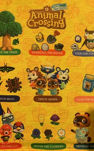 Boys XS 4-5 Pajamas Nintendo Video Game Knit Pajama Set 4t 5t Animal Crossing - Picture 3 of 3