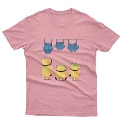 Minions Printed T-Shirt - Fun Design, 100% Cotton, Movie-Inspired Fan Shirt