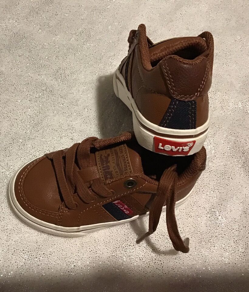 astronomía Adepto fiabilidad Levi&#039;s Toddler Boys Tan/brown Lace-up Sneakers Shoes | eBay