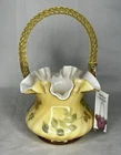 Fenton Family Signature Series Mountain Berry  Basket Signed w/ Original Tags