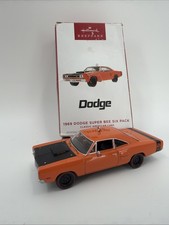 Hallmark Keepsake 2025 1969 Dodge Super Bee Six Pack Classic American Ornament