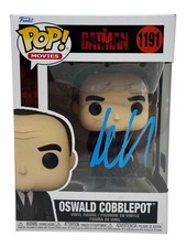 Colin Farrell Signed The Batman Oswald Cobblepot Funko Pop Autograph Beckett COA