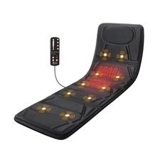 Massage Mat with Heat, Massage Pad with 10 Vibration Motors, Full Body Massag...