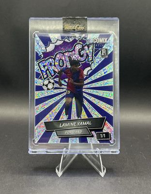 2024 Wild Card Lamine Yamal 1/1 RC Comix Rookie Barcelona Case Hit SSP