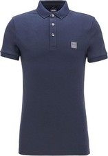 Image of Hugo Boss Mens Passenger Polo Shirt in Navy